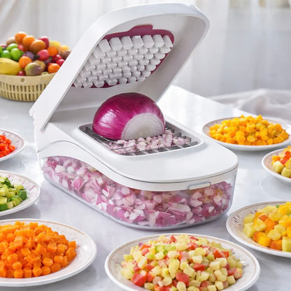 DrukSnijder™ - Handmatige Groentesnijder & Fruitsnijder